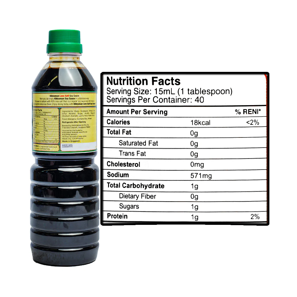Kikkoman Milder Soy Sauce Less Salt 600ml - Image 2