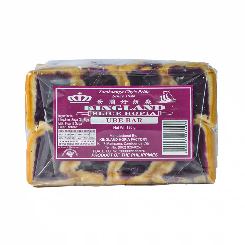 Kingland Slice Hopia Bar Ube