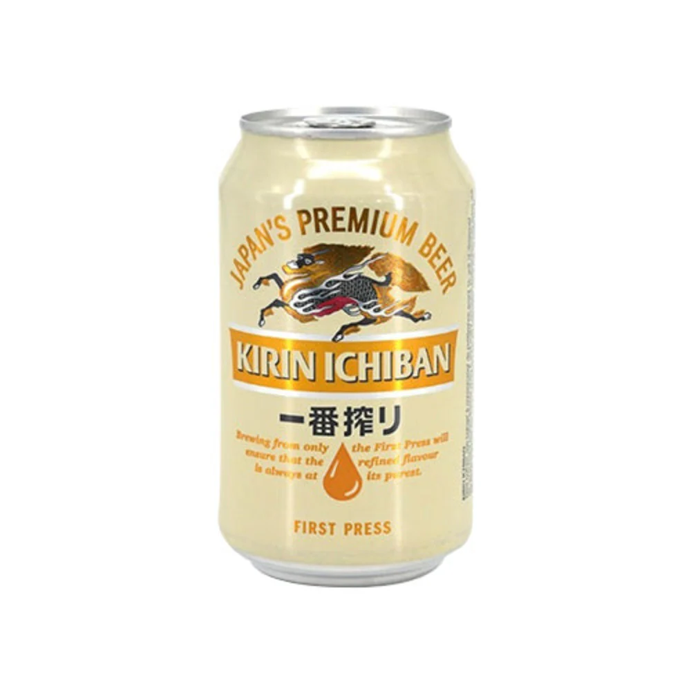 Kirin Ichiban Beer Can 330ml - Image 2