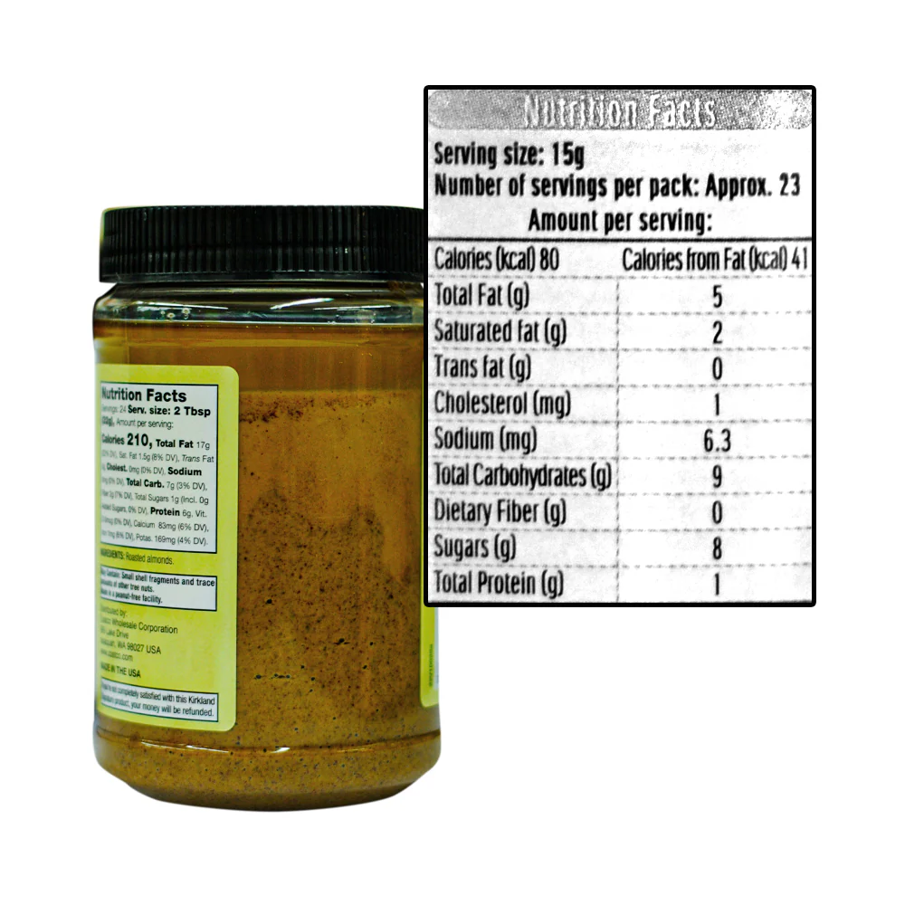 Kirkland Creamy Almond Butter 765g - Image 2