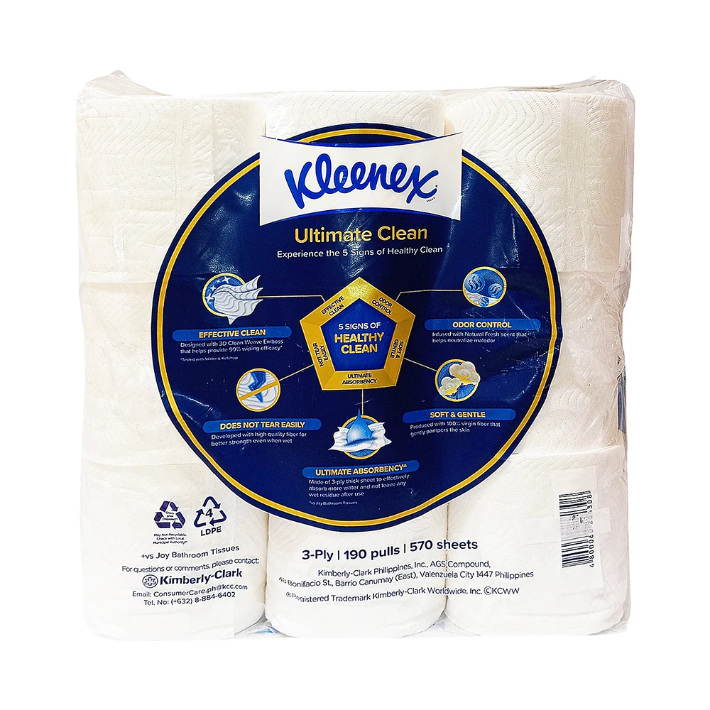 Kleenex Bathroom Tissue 3ply 9's - Image 2
