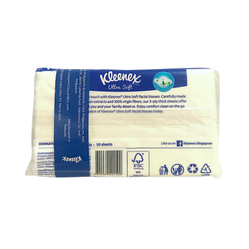 Kleenex Little Travellers 2 Ply Facial Tissue 40 Pulls - Image 2