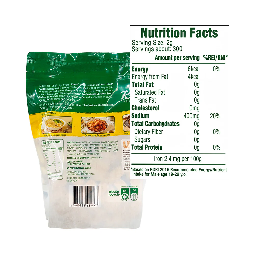 Knorr Broth Cubes Chicken Pouch - Image 2