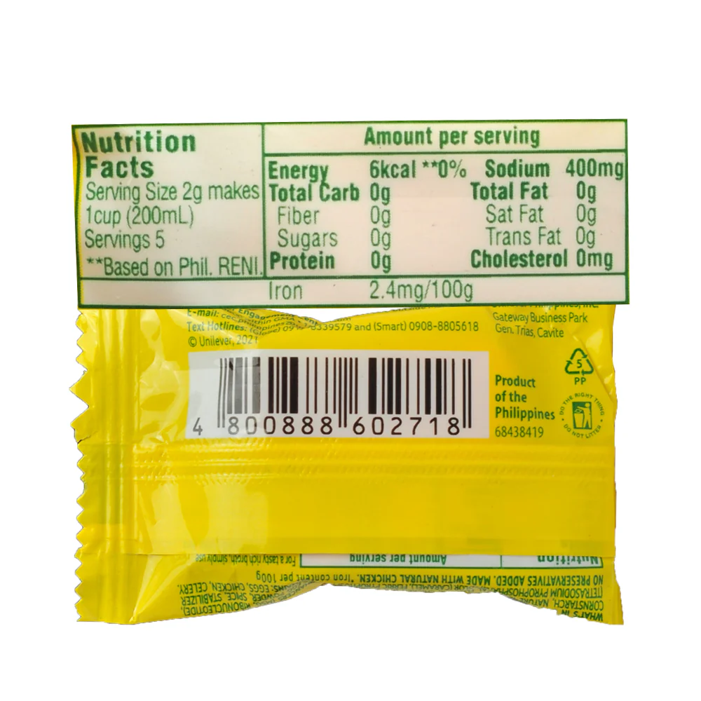 Knorr Broth Cubes Chicken Single 10g - Image 2