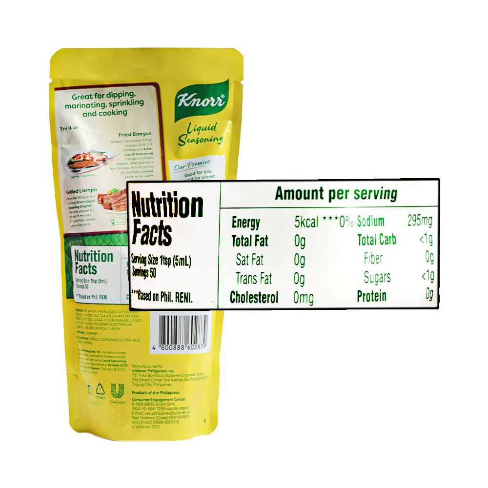 Knorr Liquid Seasoning Original SUP 250ml - Image 2