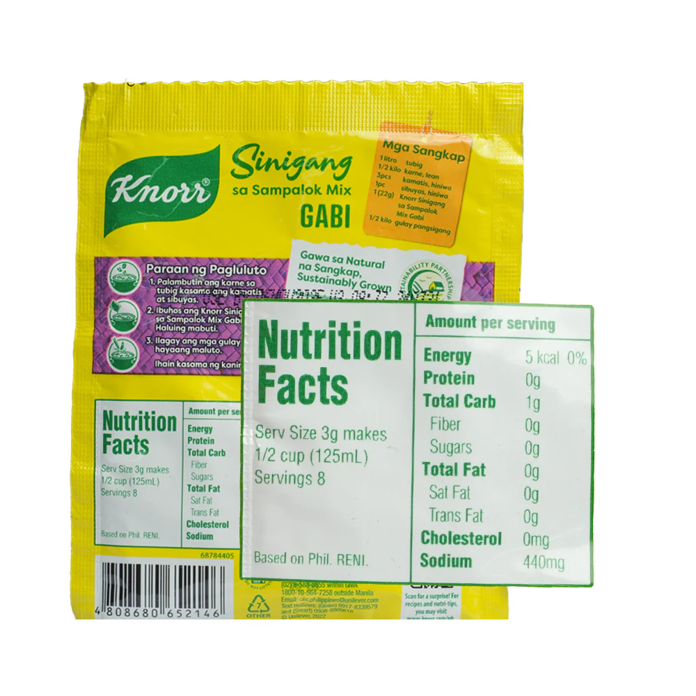 Knorr Sinigang Sa Sampalok Mix Gabi 22g - Image 2