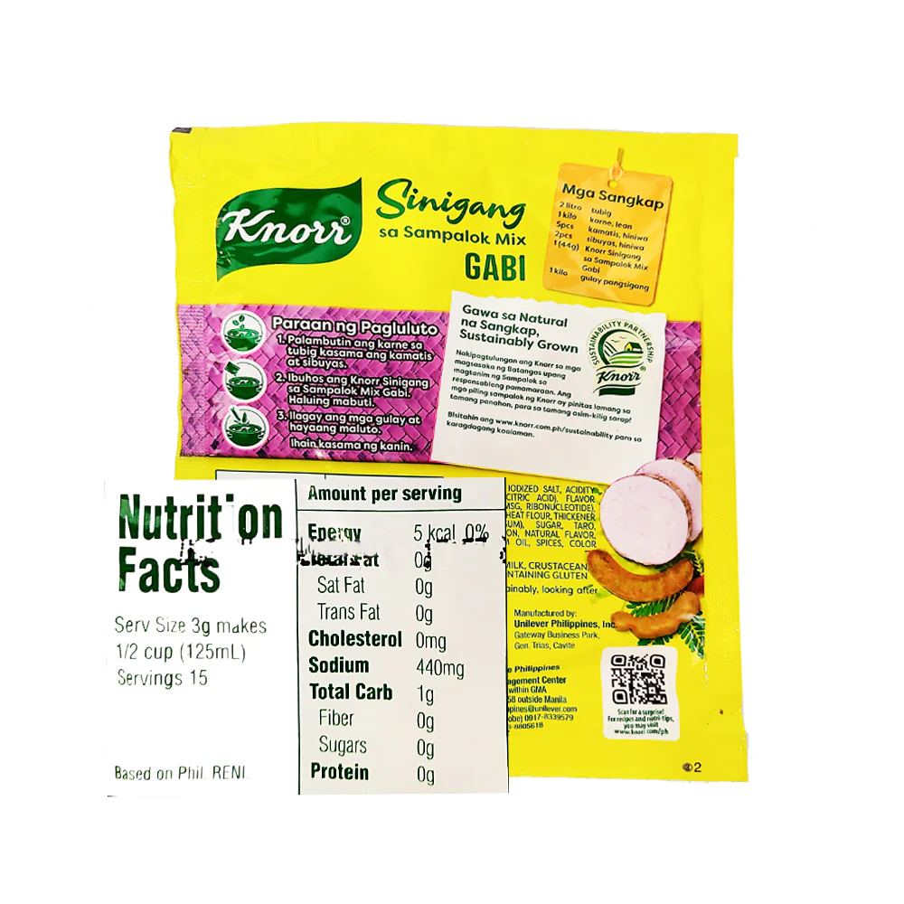 Knorr Sinigang Sa Sampalok Mix Gabi 44g - Image 2