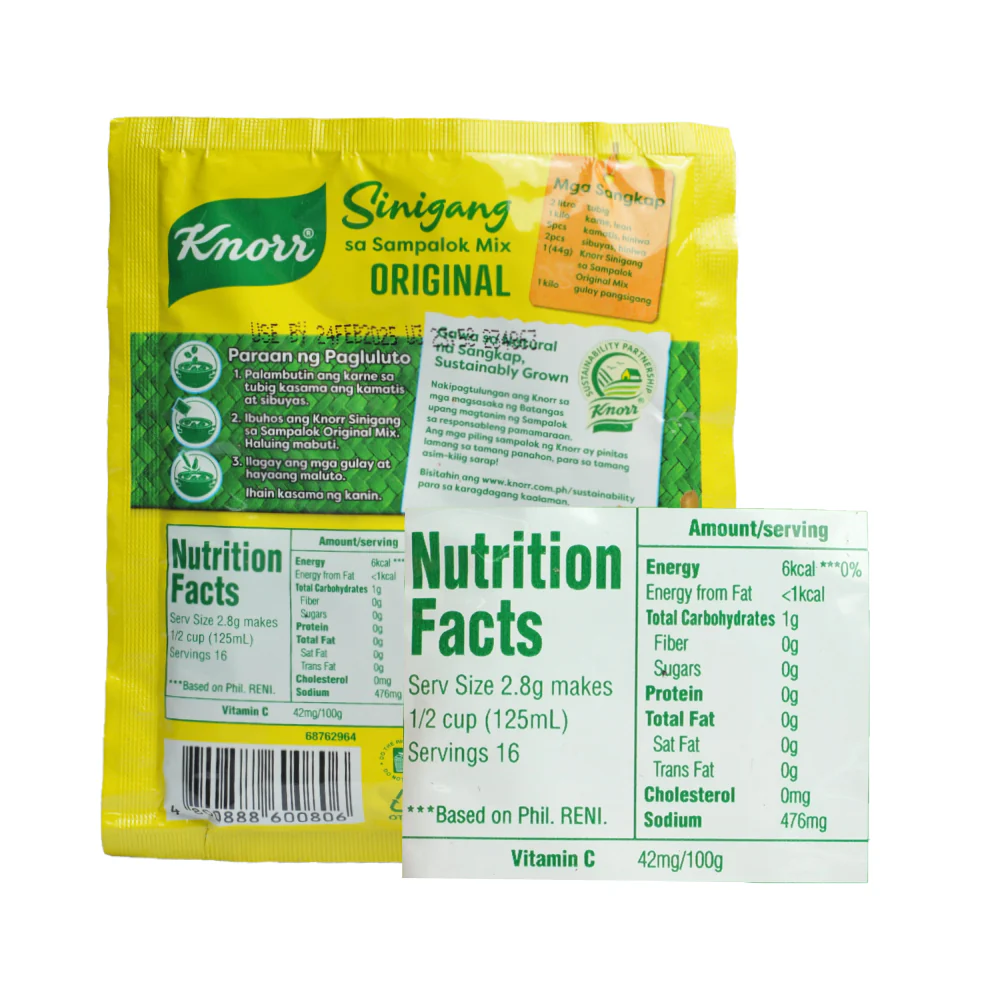 Knorr Sinigang Sa Sampalok Mix Original 44g - Image 2