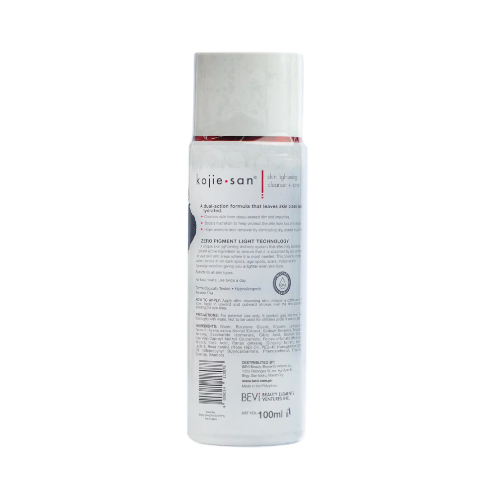 Kojie San Skin Lightening Cleanser+Toner 100ml - Image 2