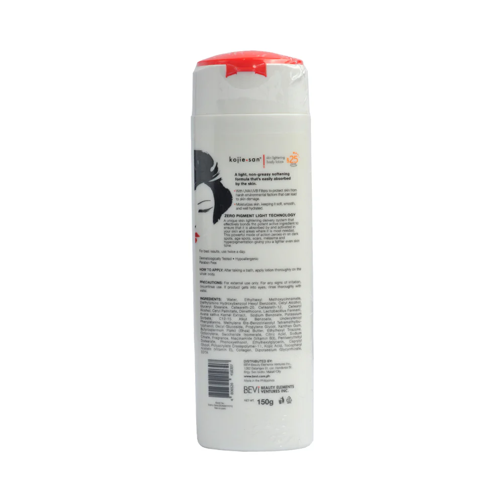 Kojie San Skin Lightening Lotion SPF 25 150ml - Image 2