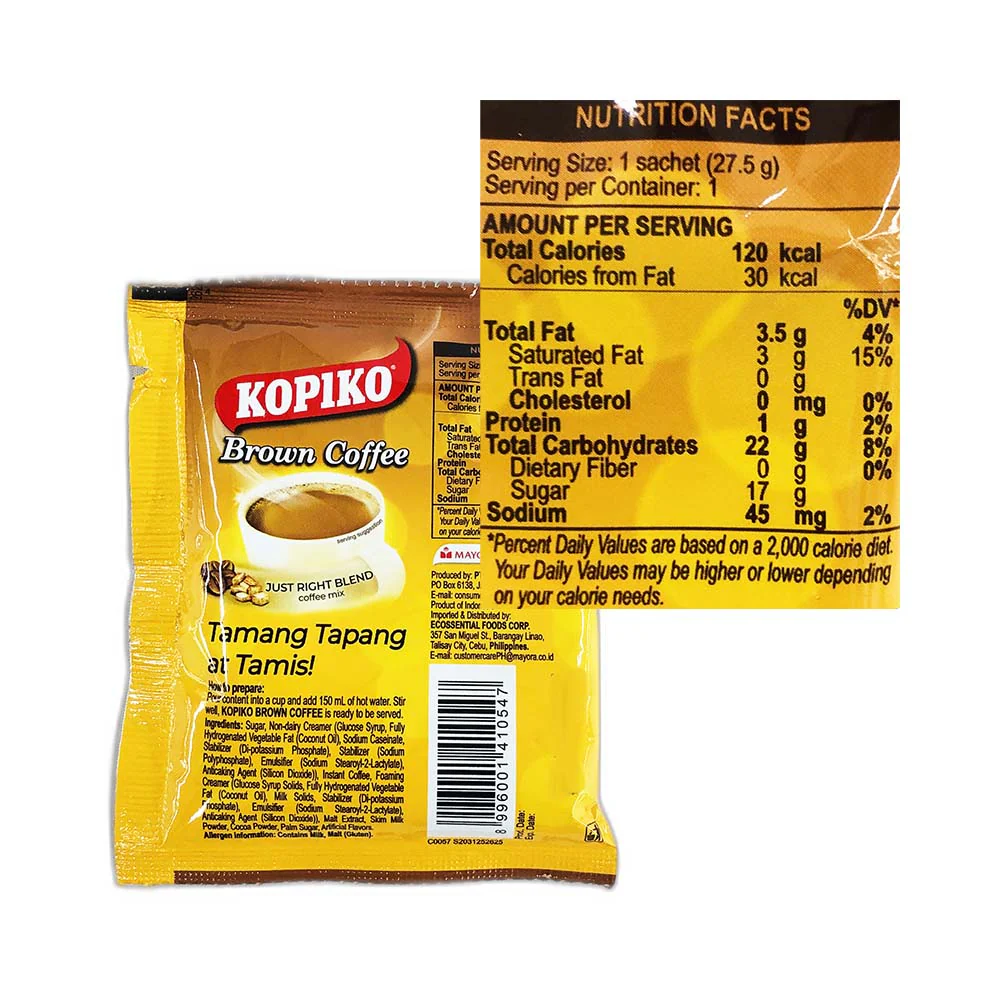 Kopiko Brown Coffee 27.5g - Image 2