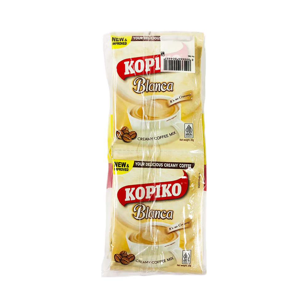 Kopiko Cafe Blanca Coffee 20g x 10's + 1 - Image 2