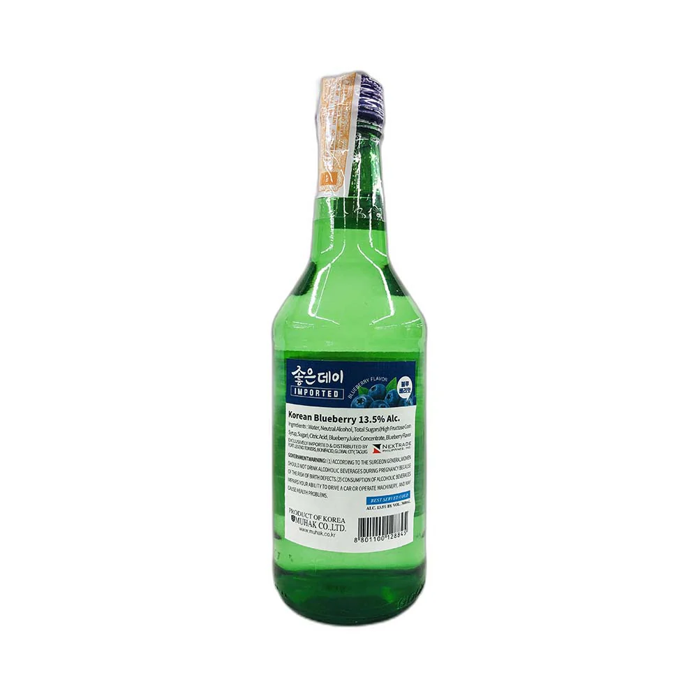 Korean Soju Blueberry 360ml - Image 3