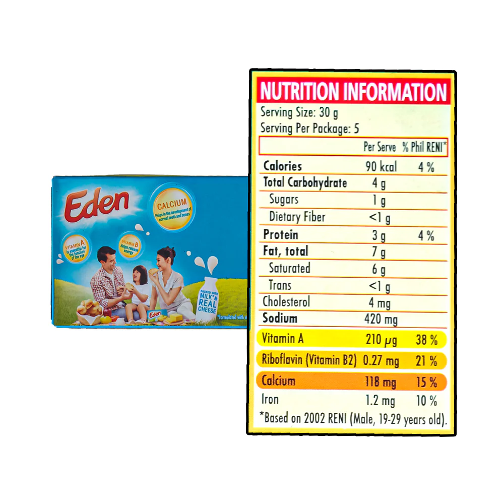 Kraft Eden Cheese 160g - Image 3