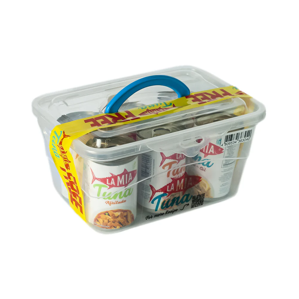 La Mia Canned Tuna 6's With Free Plastic Box - Image 2