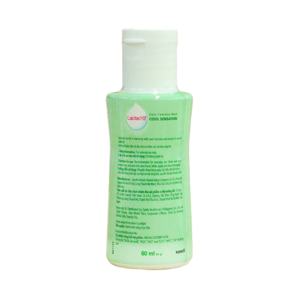Lactacyd Cool Sensation Feminine Wash - Image 2