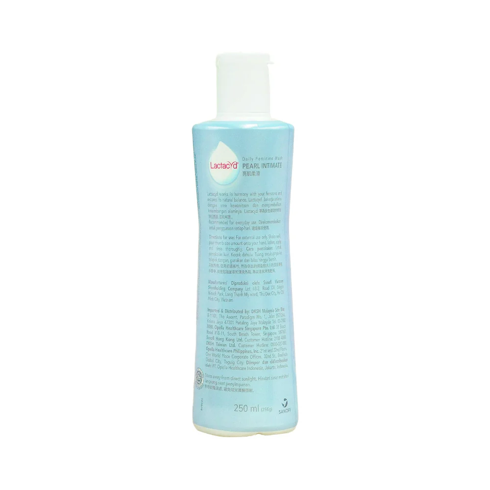 Lactacyd Feminine Wash White Pearl Intimate 250ml - Image 2