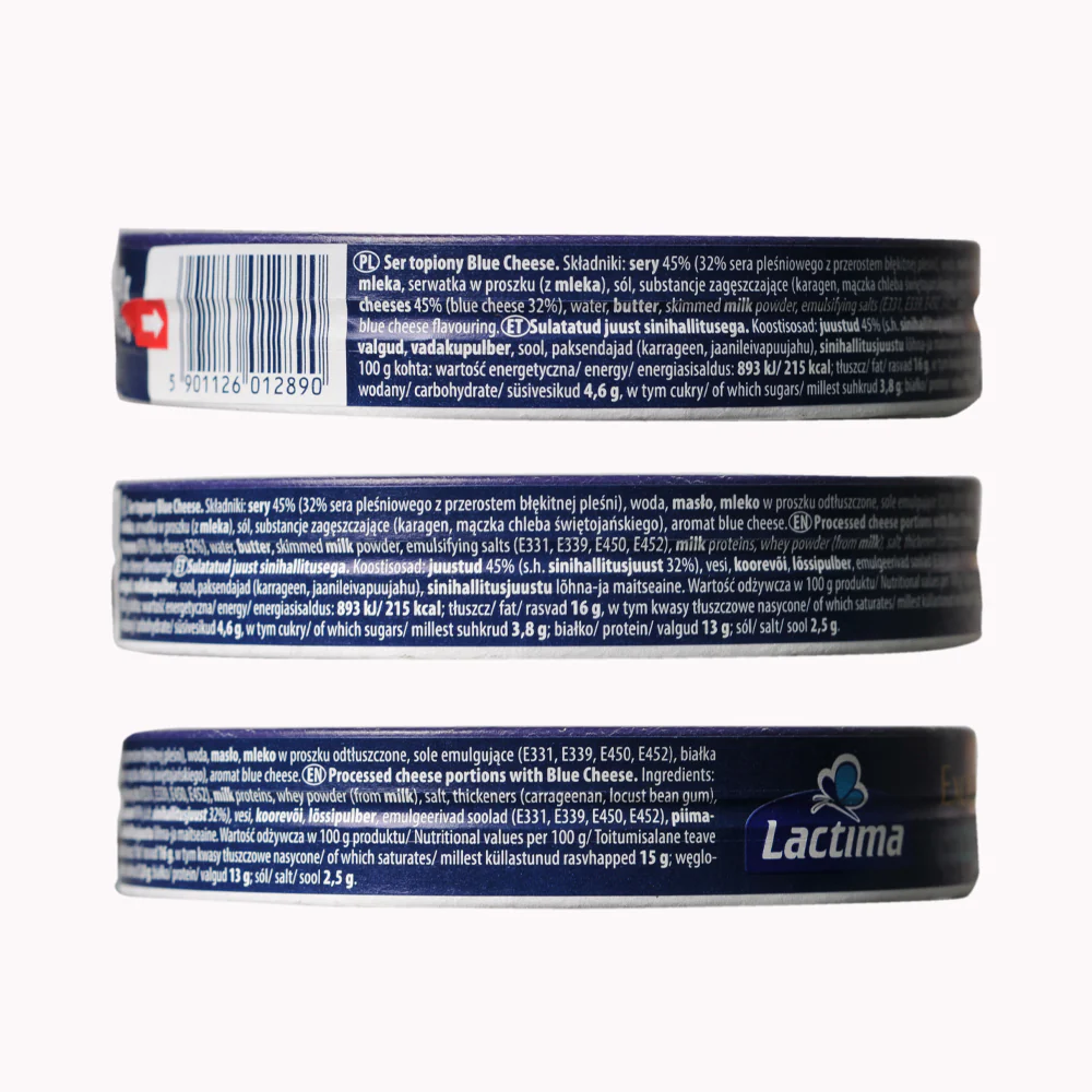 Lactima Exclusive With Blue Cheese 8 Slices 140g - Image 2