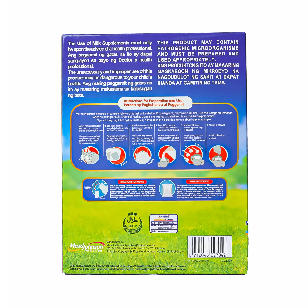 Lactum 1-3yrs Old Milk Supplement Powder Plain 1.5kg - Image 2