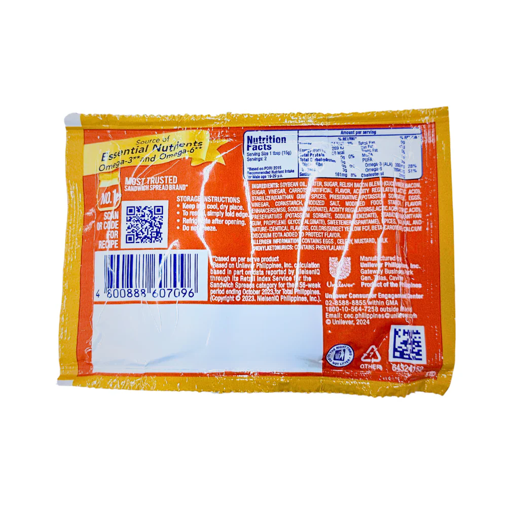 Lady's Choice Bacon Sandwich Spread 27ml - Image 2