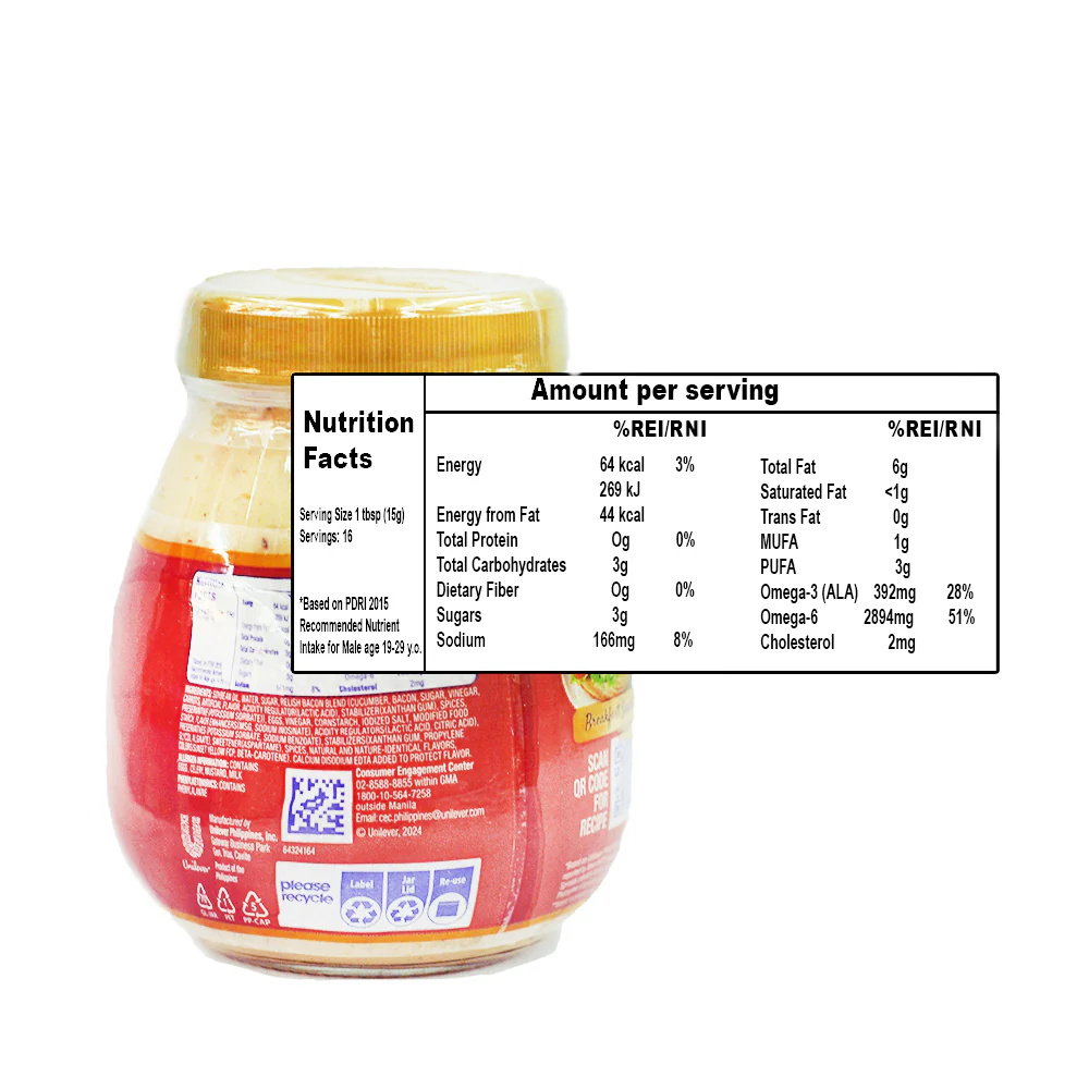 Lady's Choice Bacon Spread 220ml - Image 2