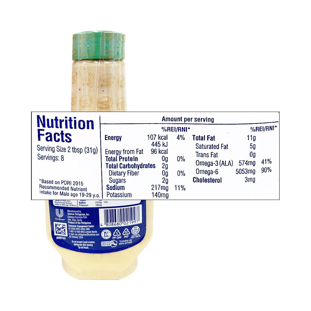 Lady's Choice Caesar Dressing Classic 236ml - Image 2