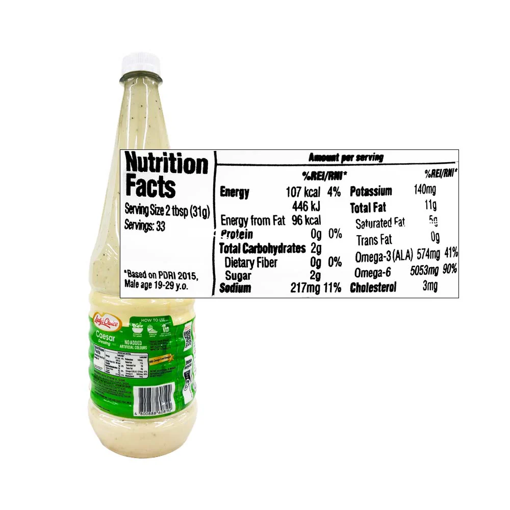 Lady's Choice Classic Caesar Dressing 1L - Image 2
