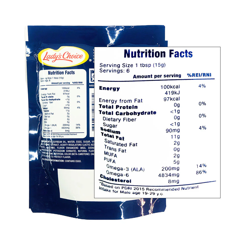 Lady's Choice Mayonnaise 100ml - Image 6