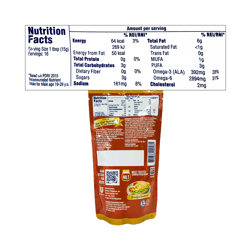 Lady's Choice Mayonnaise Bacon Spread SUP - Image 2