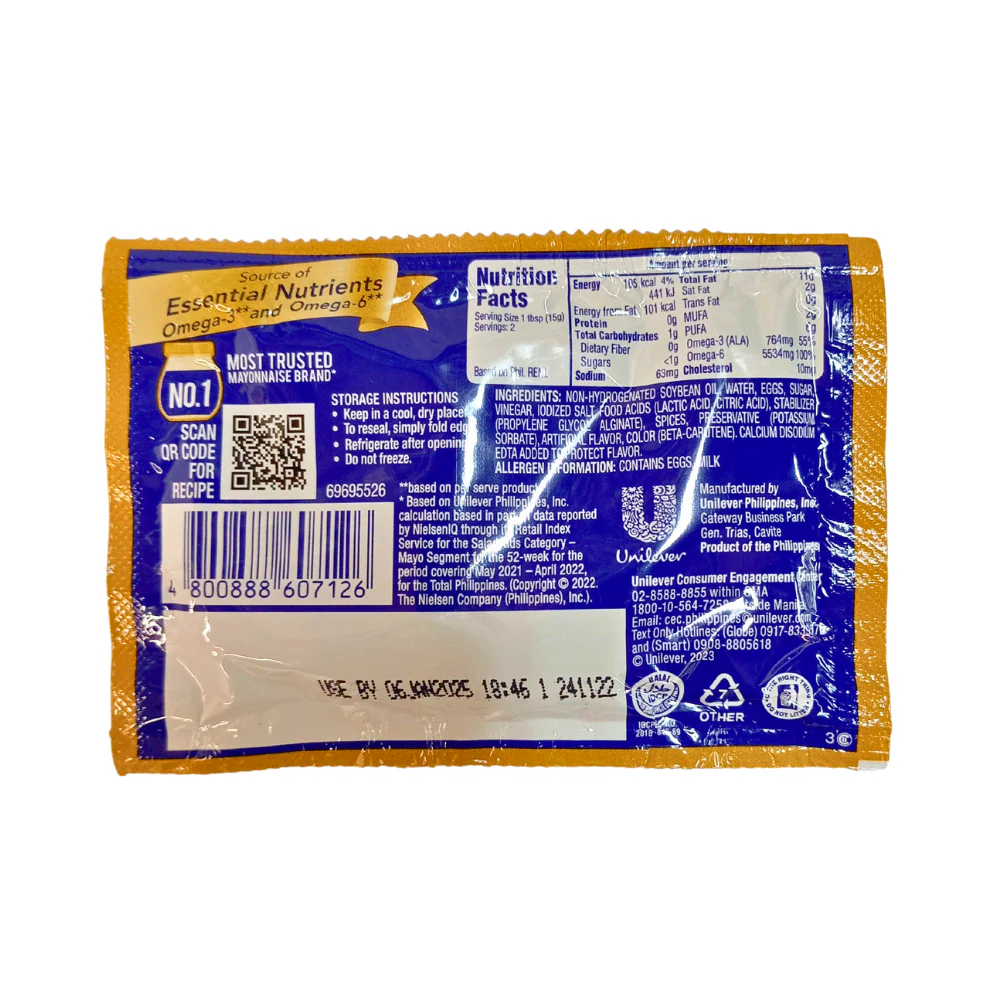Lady's Choice Real Mayonnaise Regular 27ml - Image 2