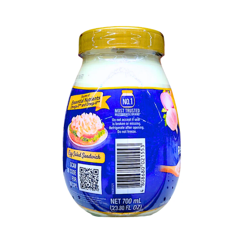 Lady's Choice Real Mayonnaise Regular 700ml - Image 2
