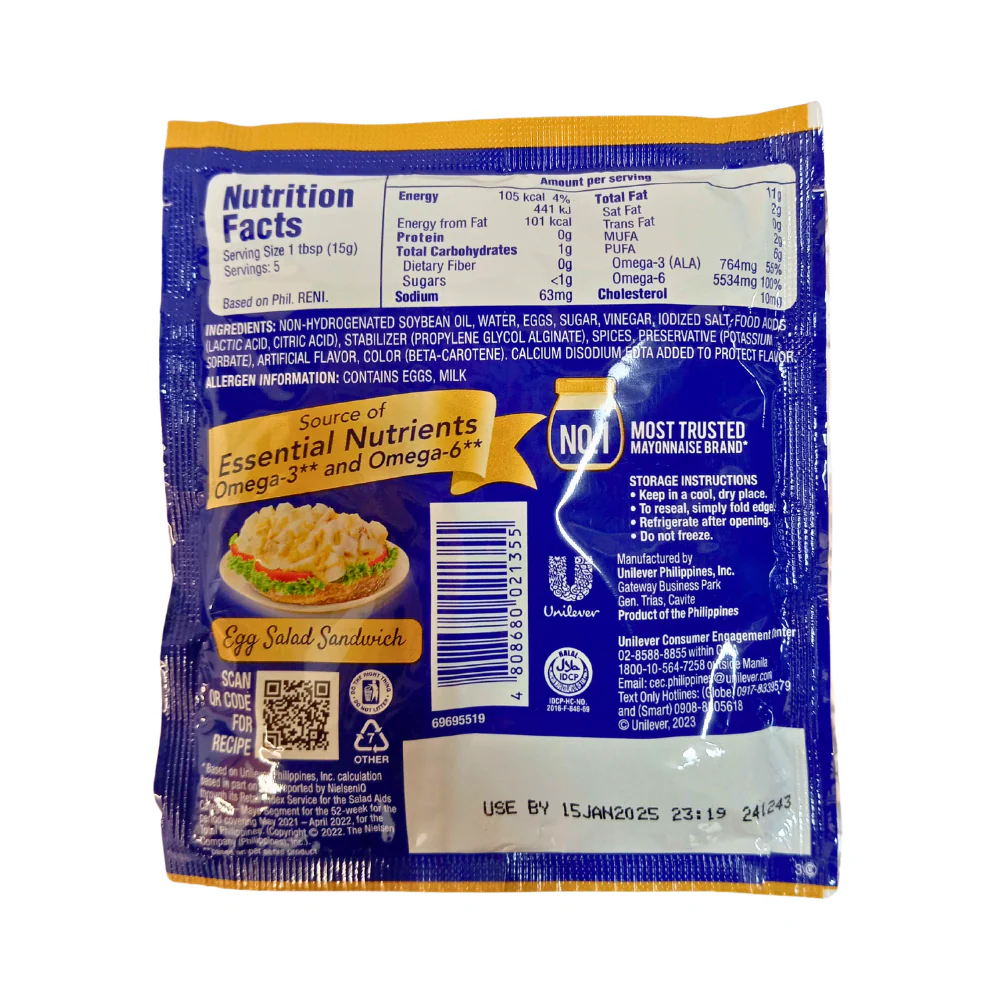 Lady's Choice Real Mayonnaise Regular 80ml - Image 2