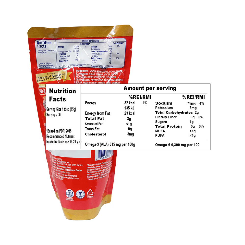 Lady's Choice Regular Sandwich Spread SUP 470ml - Image 2
