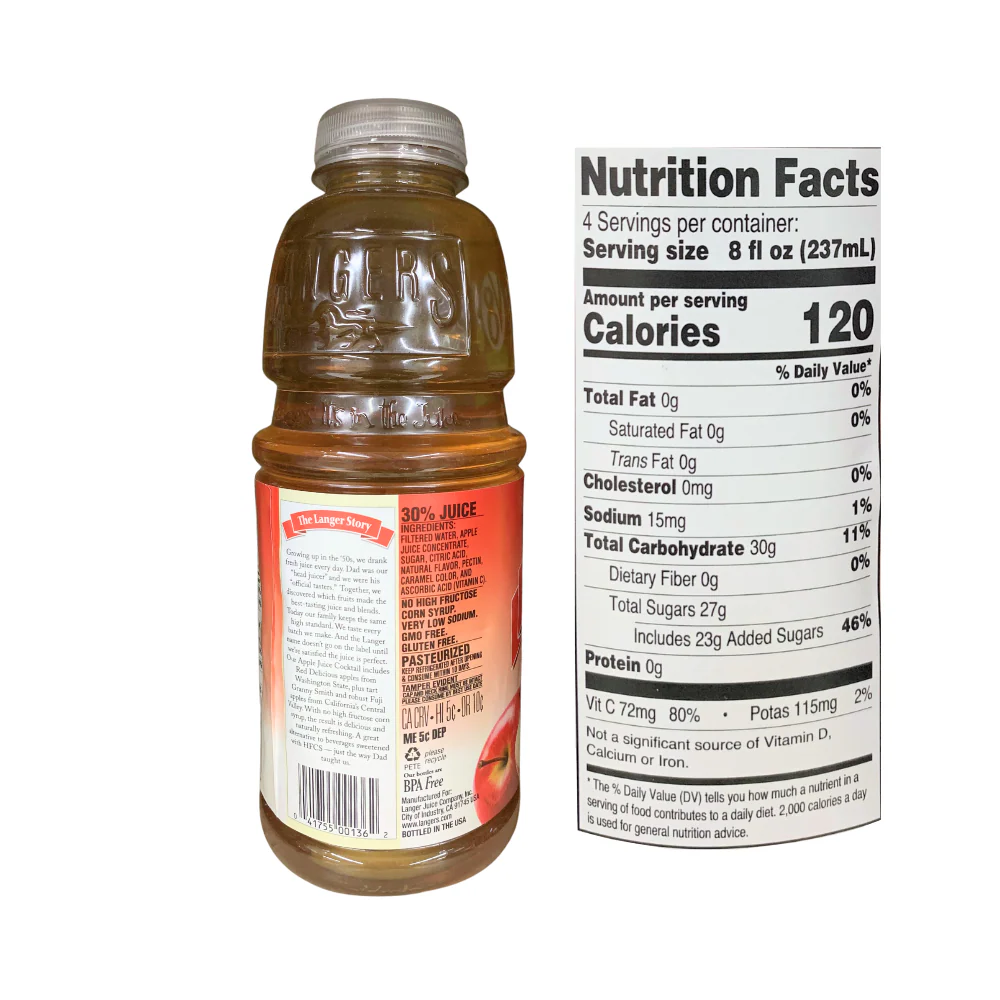 Langers Juice 946ml (32oz) - Image 2
