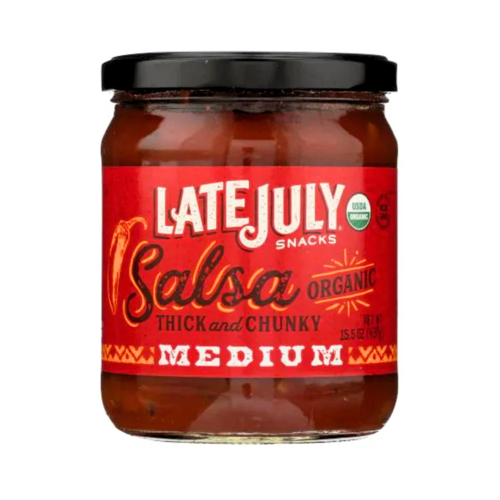 Late July Snacks Thick And Chunky Medium Salsa 439g - Image 2