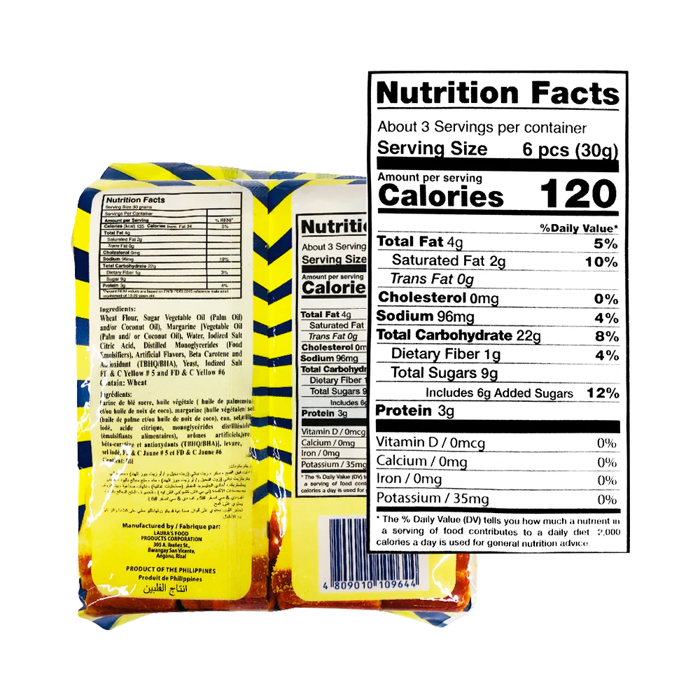 Laura’s Manna Buttered Toasts 100g - Image 2