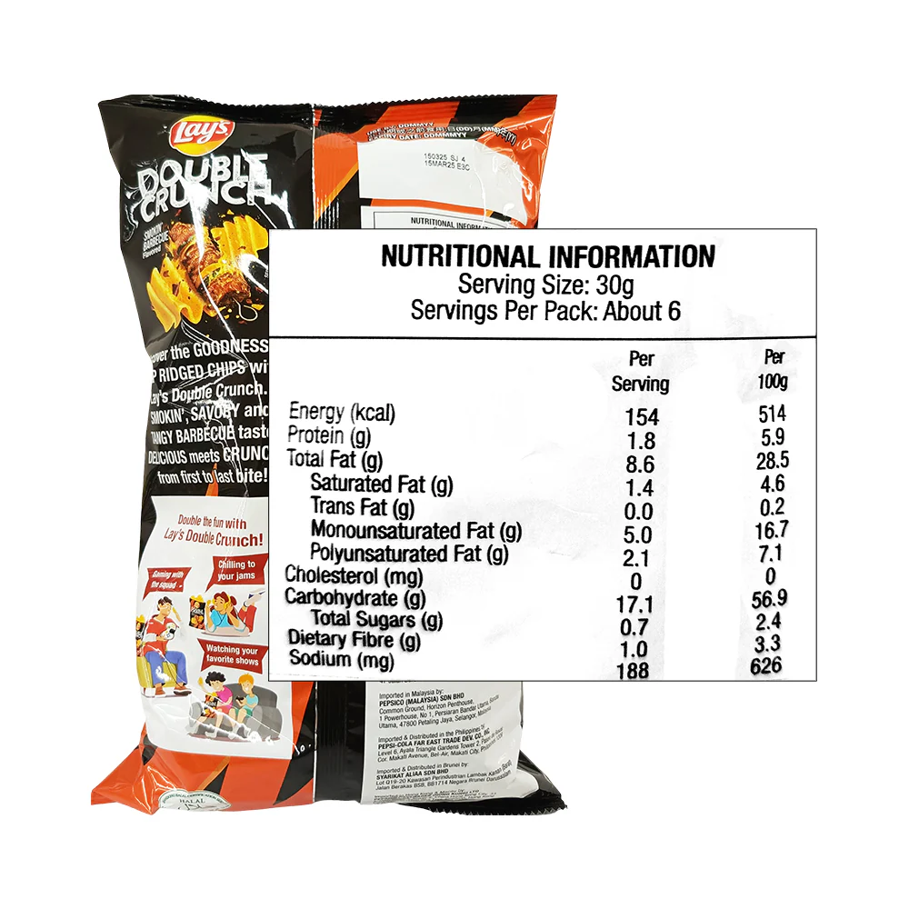 Lay's Double Crunch Potato Chips 170g - Image 4