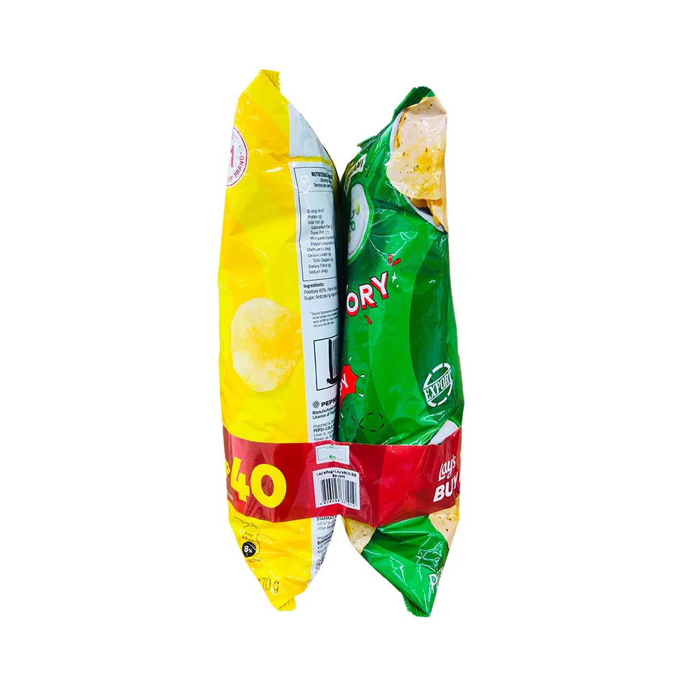 Lay's Potato Chips Classic 170g  +  Sour Cream and Onion 170g - Image 3