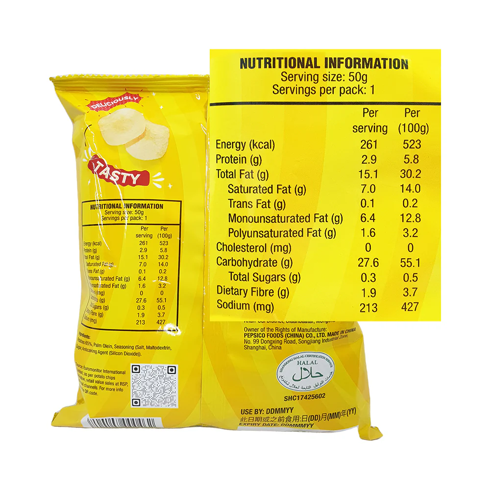 Lay's Potato Chips Classic 50g - Image 2