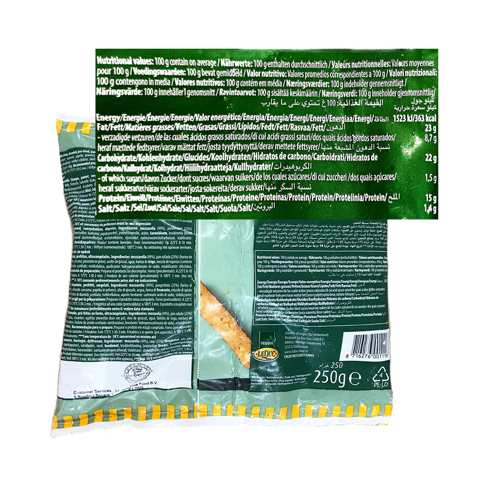 Le Duc Mozzarella Sticks 250g - Image 2