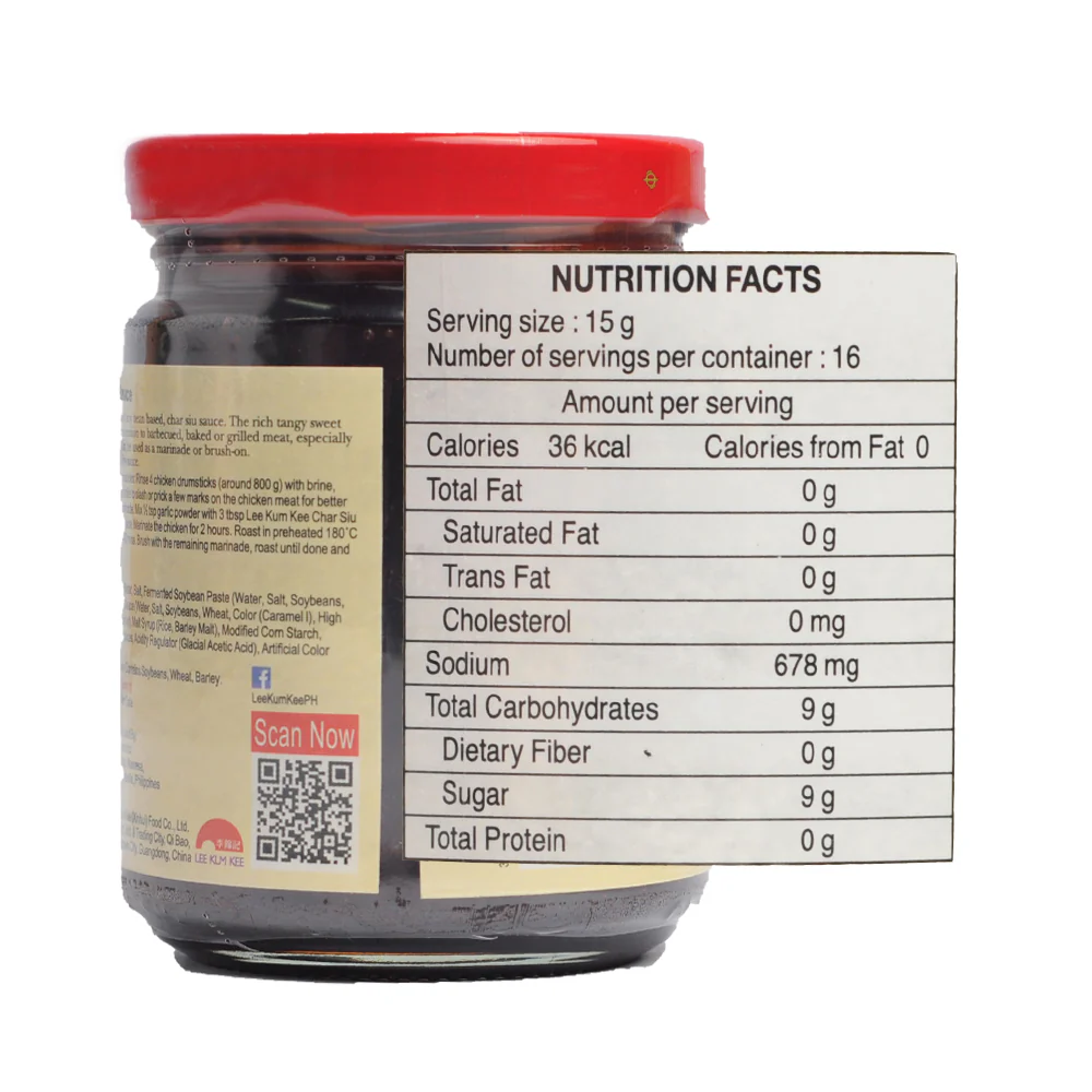 Lee Kum Kee Char Siu Sauce 240g (8.5oz) - Image 2