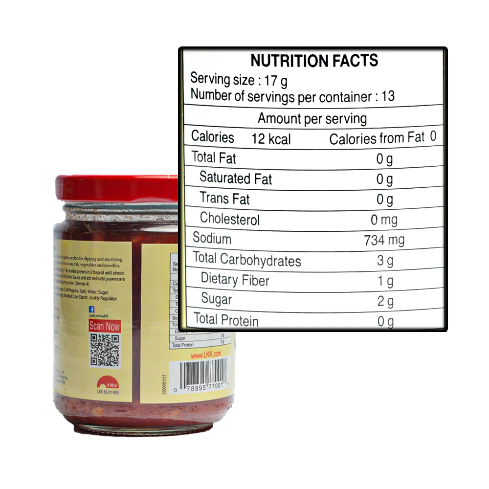 Lee Kum Kee Chili Garlic Sauce 226g (8oz) - Image 2