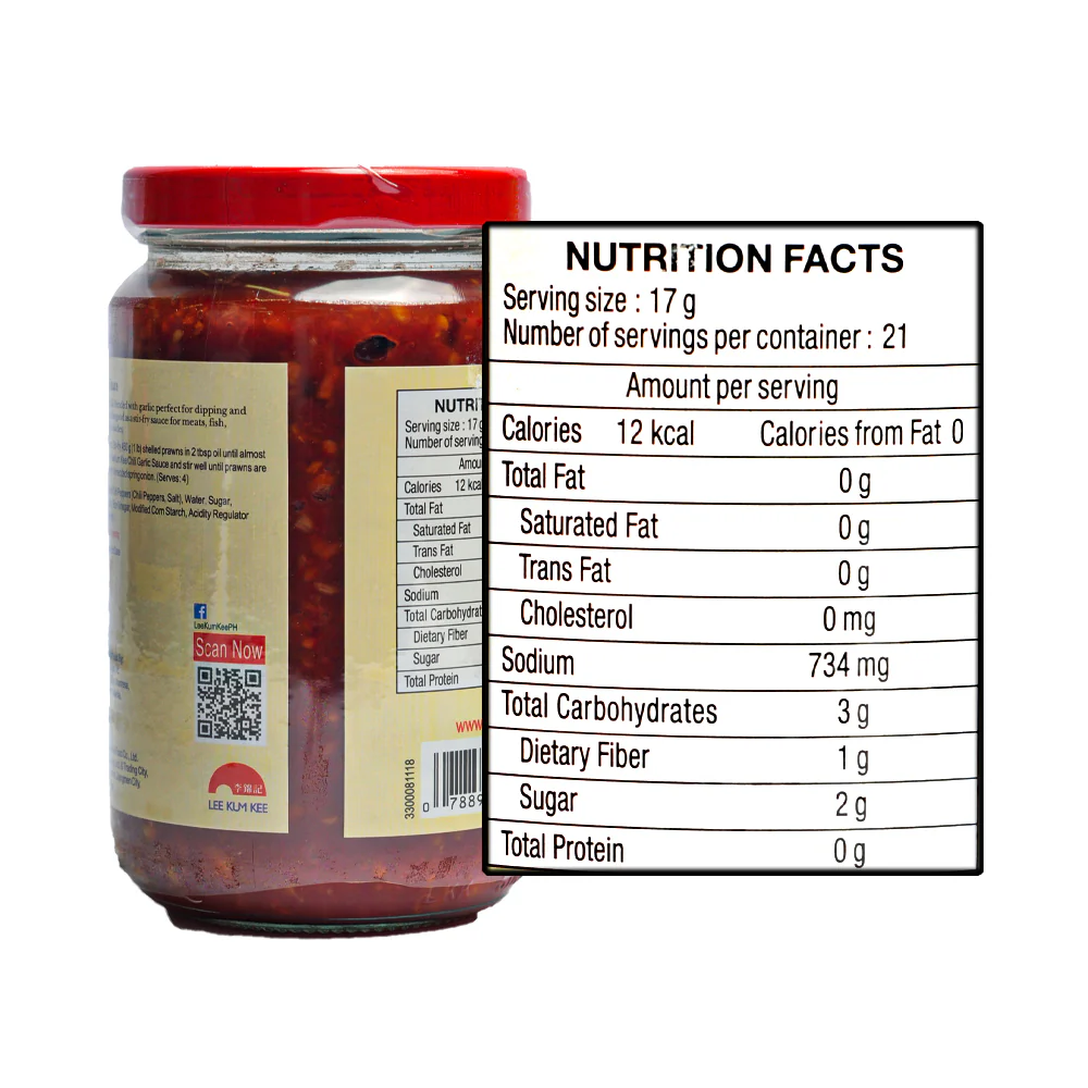 Lee Kum Kee Chili Garlic Sauce 368g (13oz) - Image 2