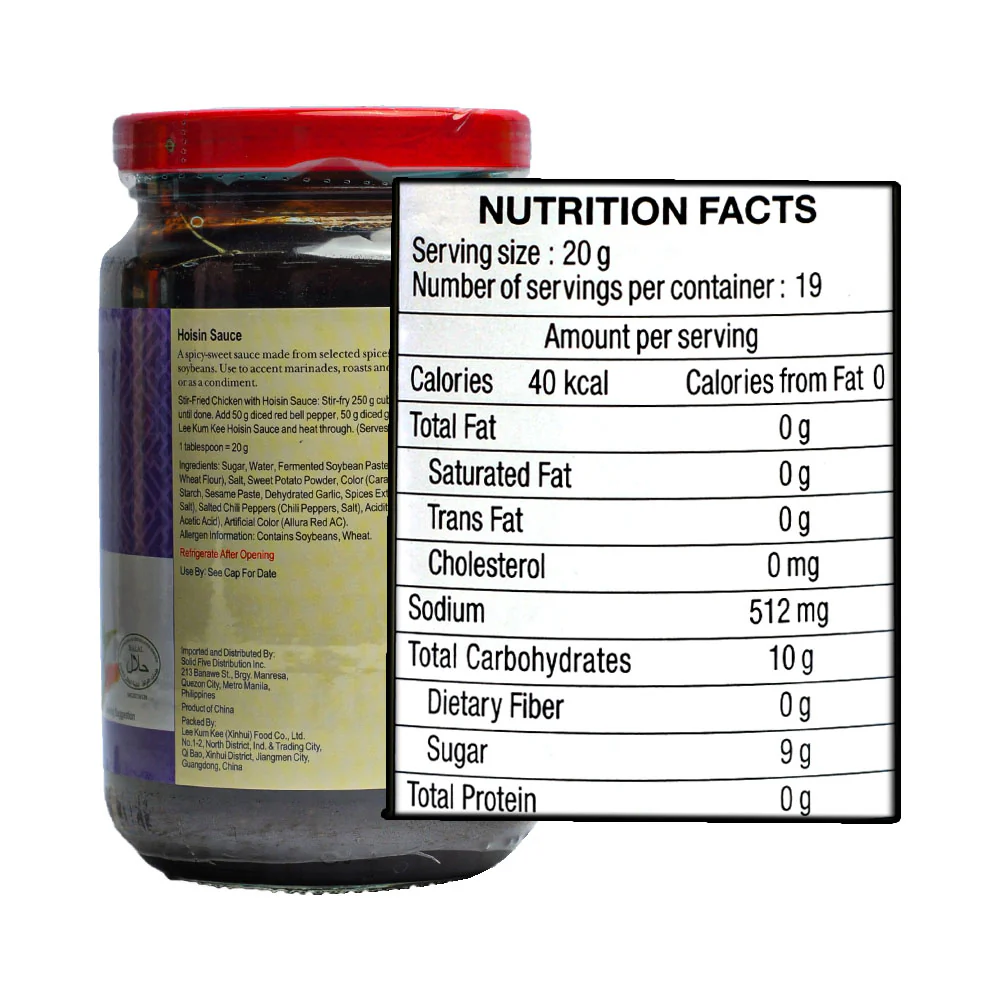 Lee Kum Kee Hoisin Sauce 397g (14oz) - Image 2