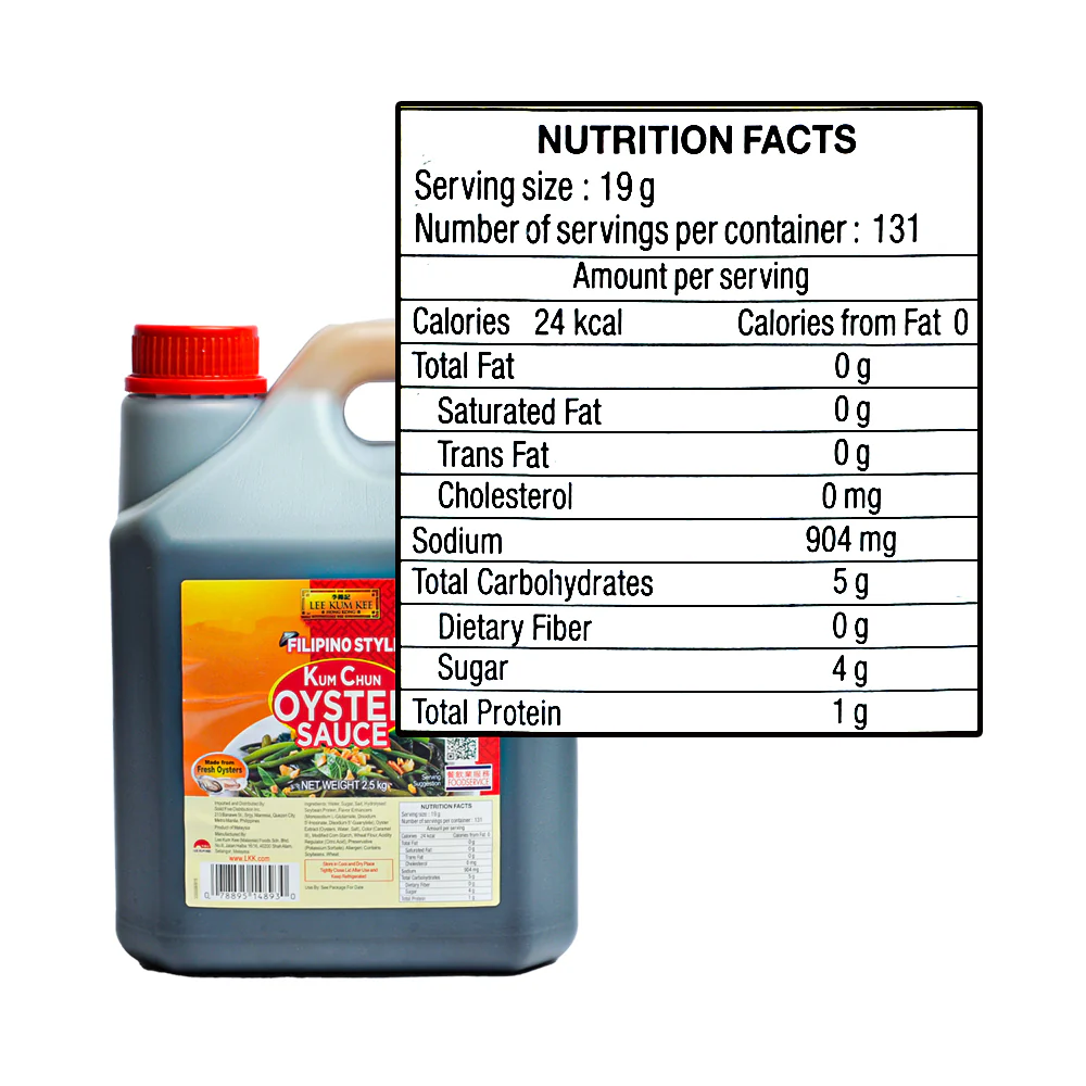 Lee Kum Kee Kum Chun Oyster Sauce 2.5kg - Image 2