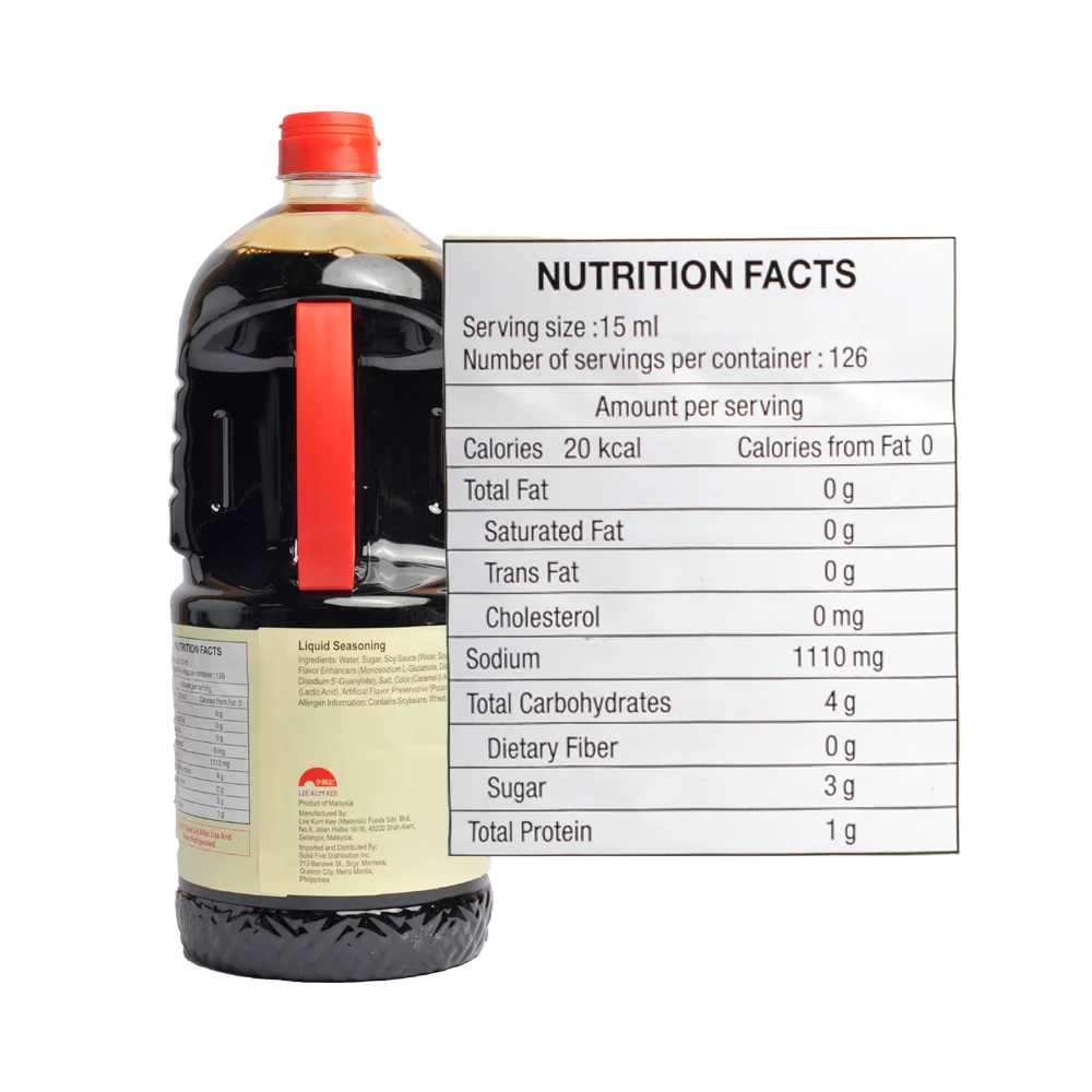 Lee Kum Kee Liquid Seasoning Original 1.9L - Image 2