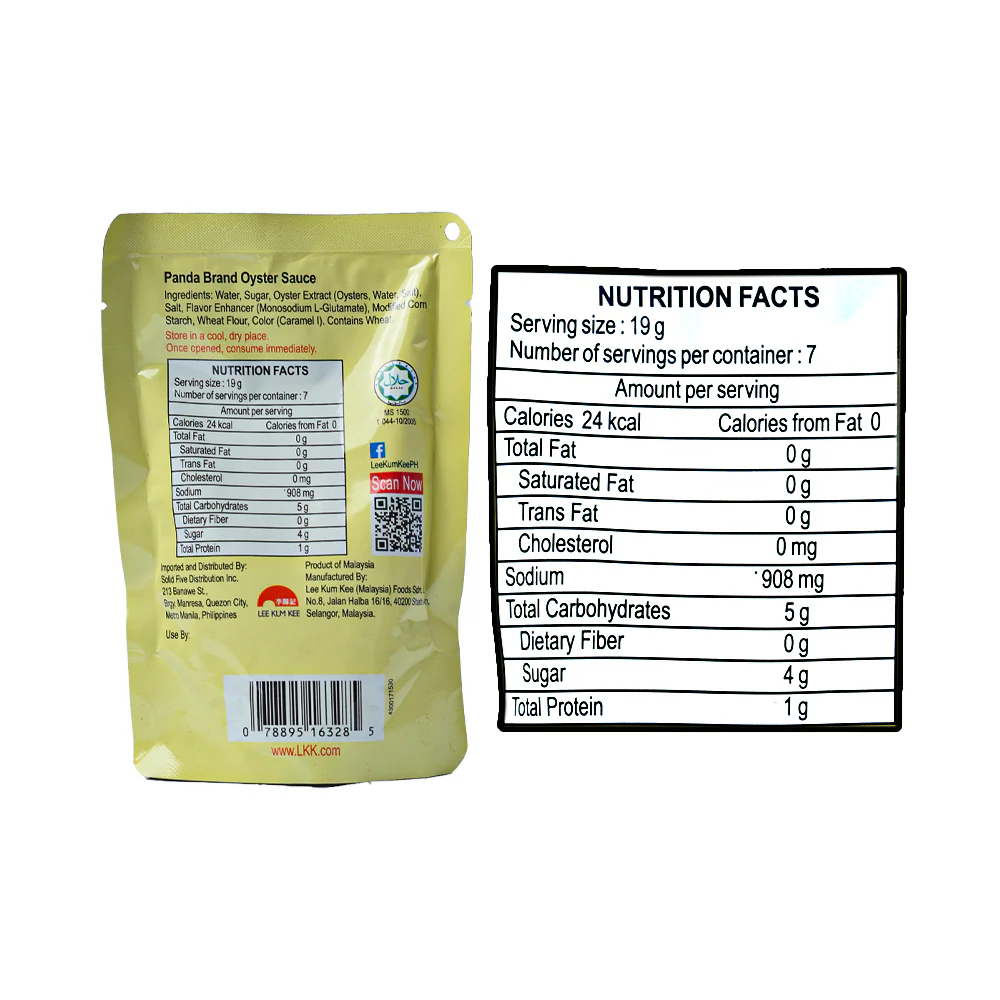 Lee Kum Kee Panda Oyster Sauce 150g - Image 3