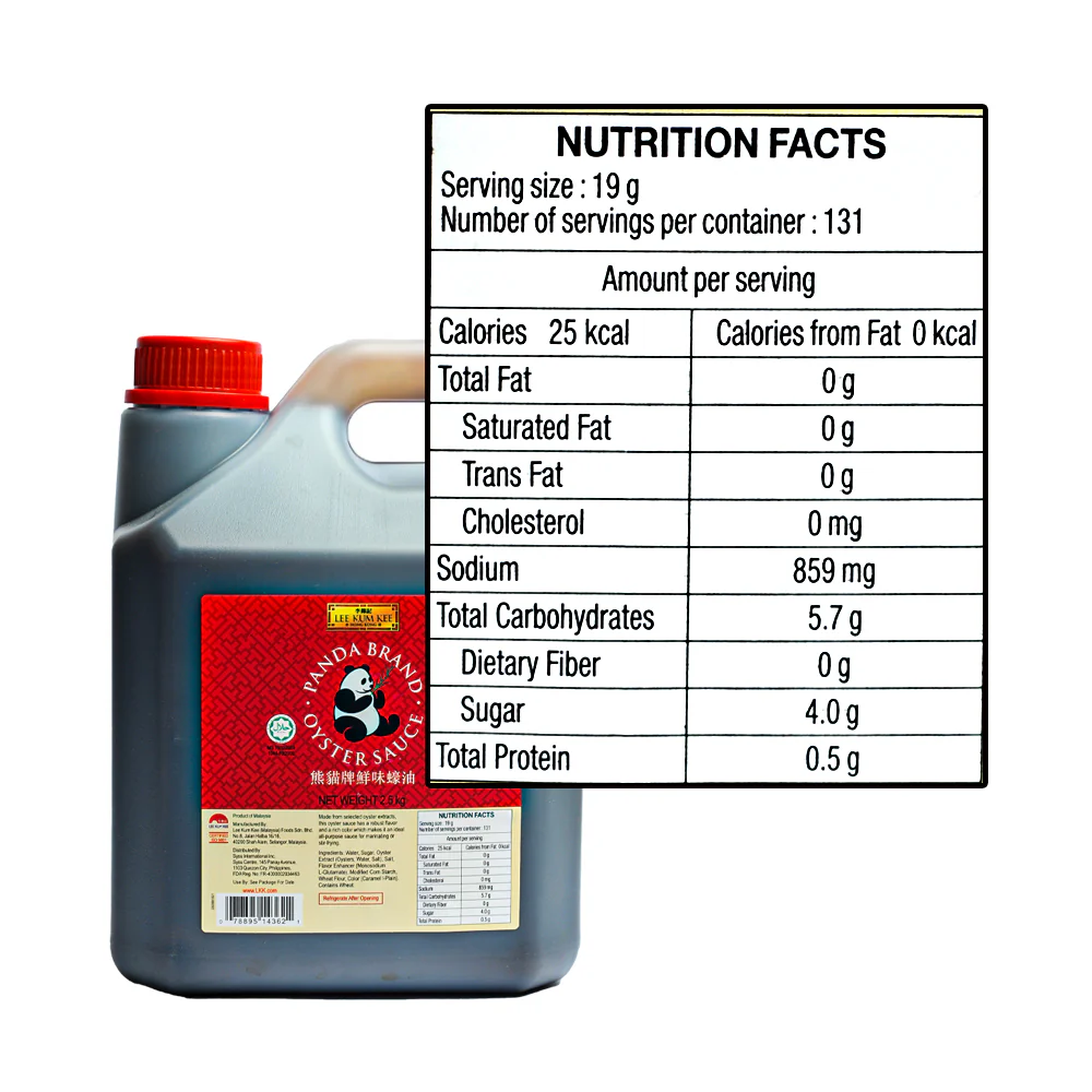 Lee Kum Kee Panda Oyster Sauce 2.5kg - Image 2
