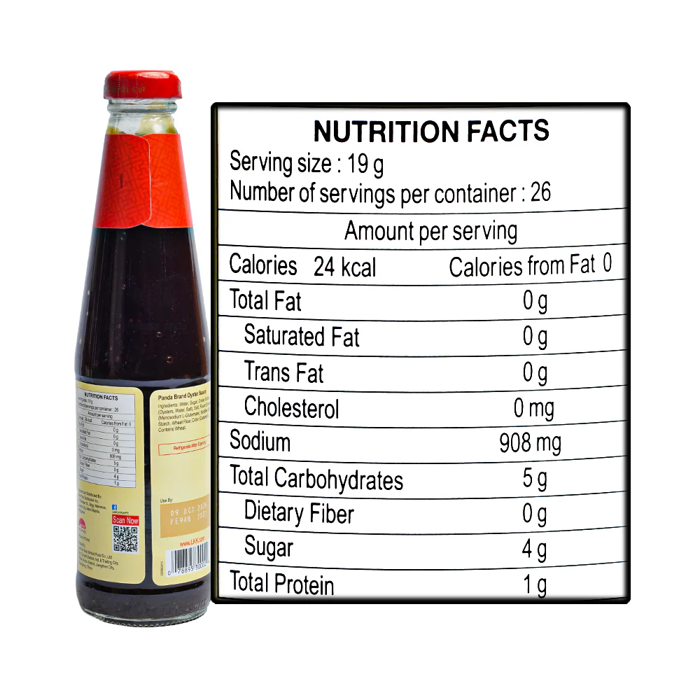 Lee Kum Kee Panda Oyster Sauce 510g (18oz) - Image 2