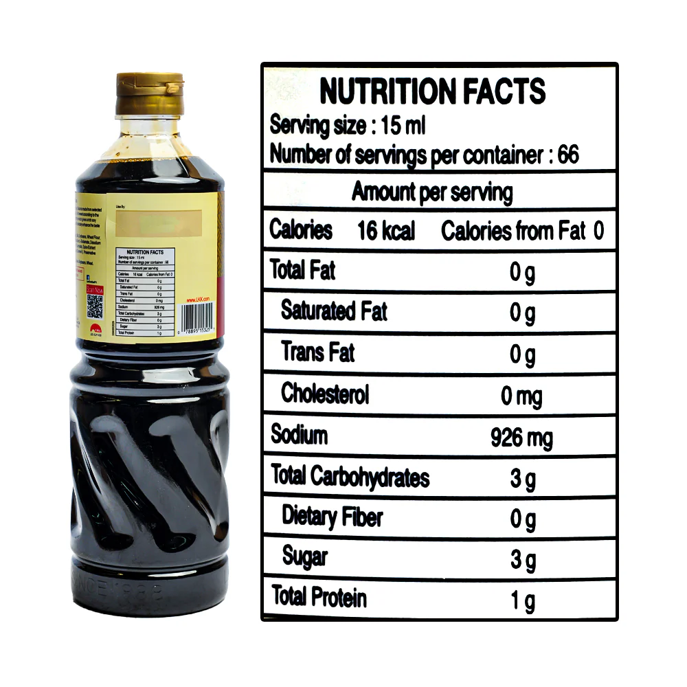 Lee Kum Kee Premium Soy Sauce 1L - Image 2